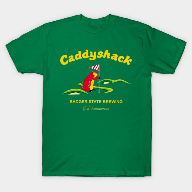 Caddyshack golf tournament T-Shirt by Polaroid Popculture